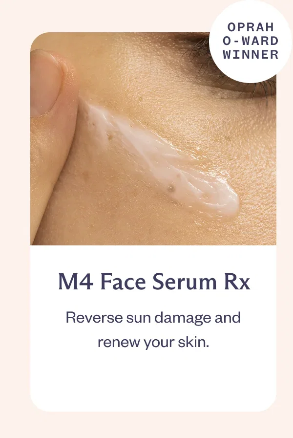 Award winner: M4 Face Serum Rx