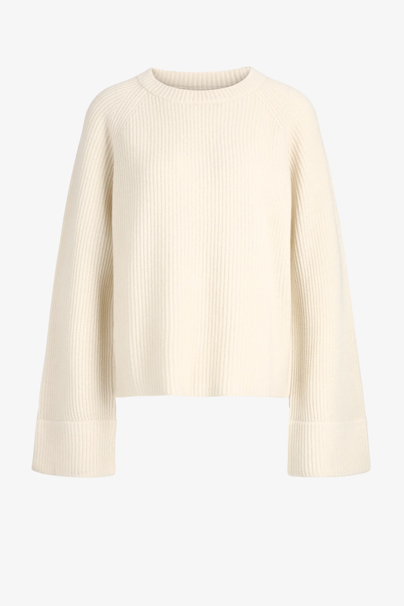 Image of Pullover Two Tone in Beige/Ivory