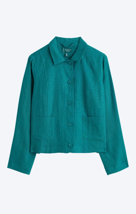 Ladies Seasalt Arame Linen Jacket