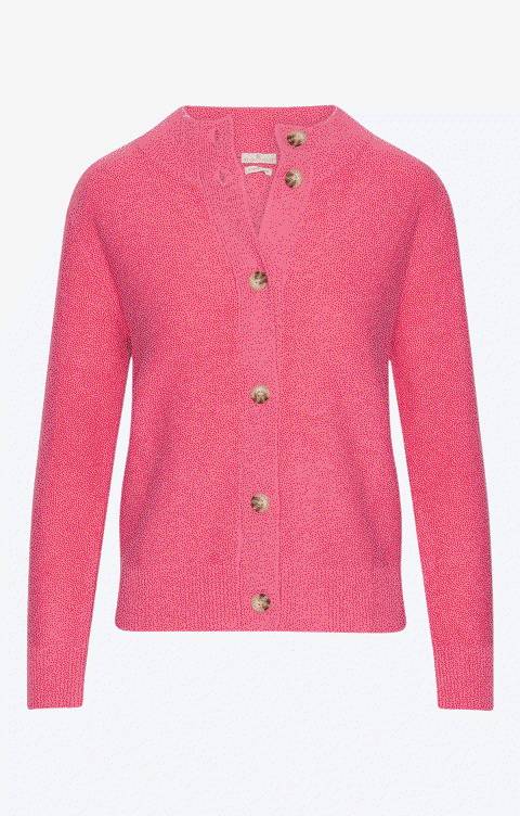 Ladies Cashmere Modern Cardigan
