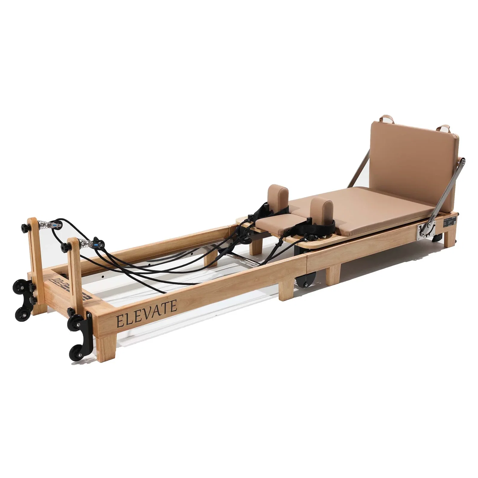 Image of EDGEFIT Elevate Oak Pilates Reformer