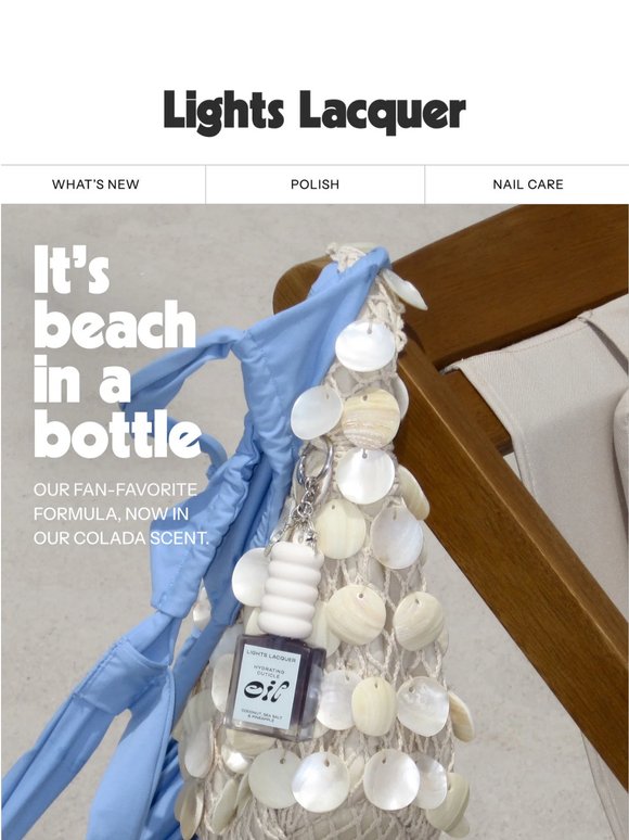 This one smells like a beach day 🥥