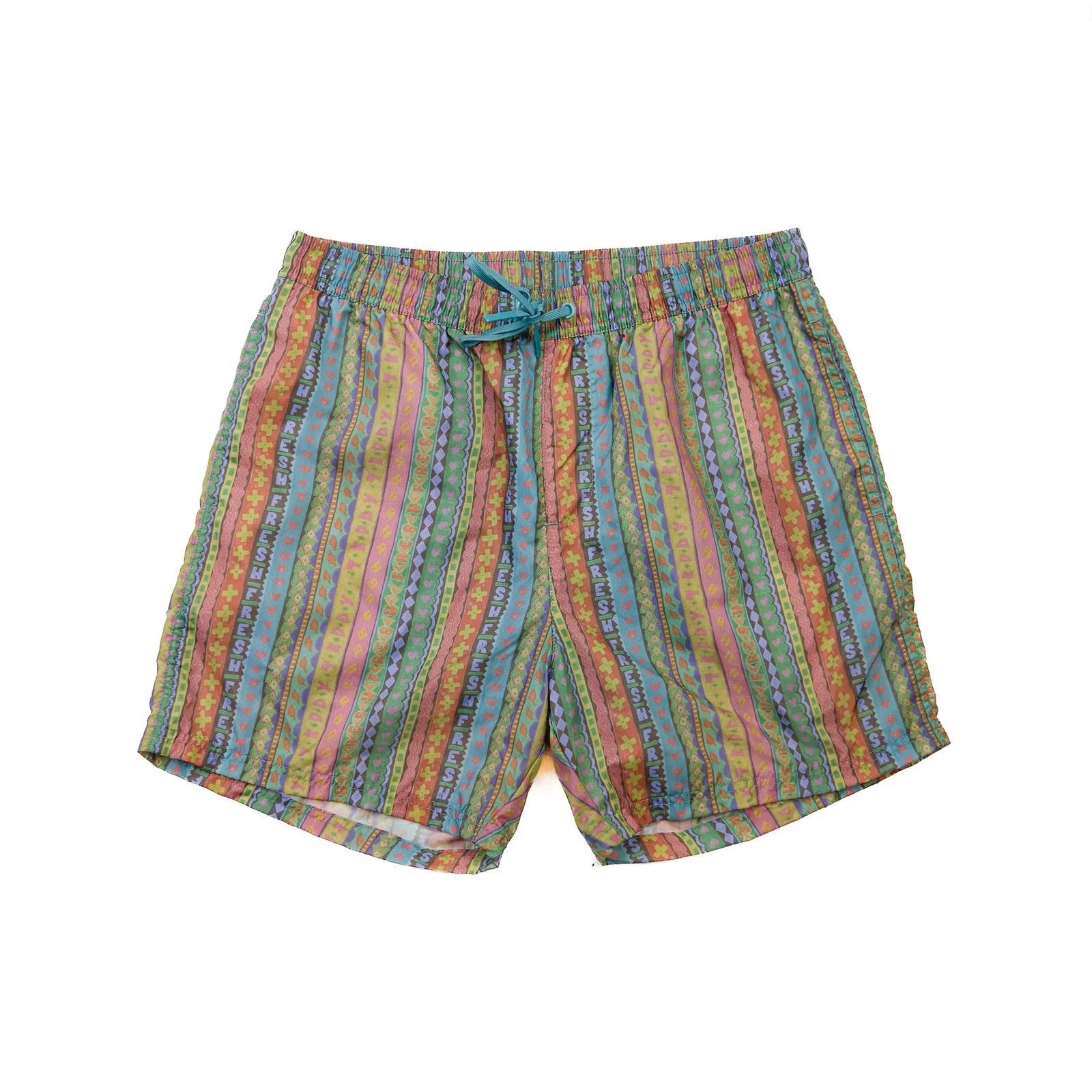 Image of 80's Stripe Swim Short