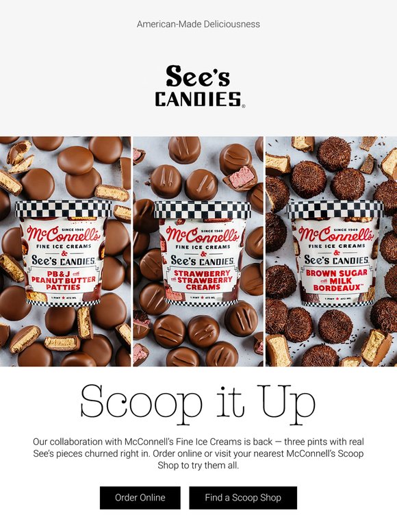 McConnell's x See's Returns 🍦