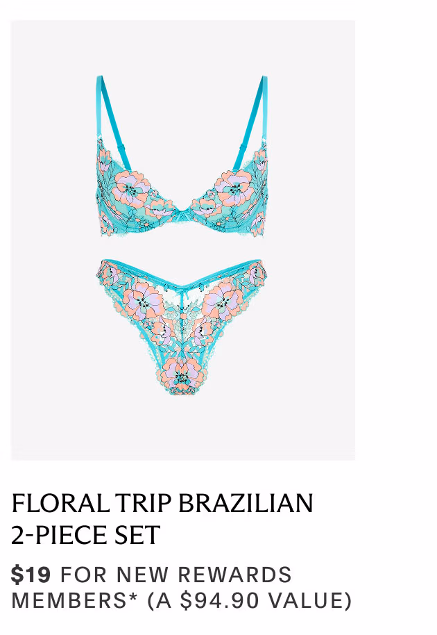 Floral Trip Brazilian 2-Piece Set
