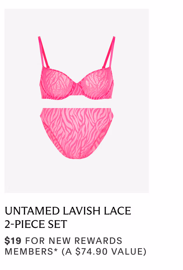 Untamed Lavish Lace 2-Piece Set