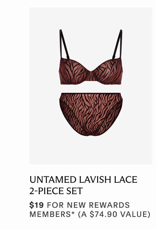 Untamed Lavish Lace 2-Piece Set