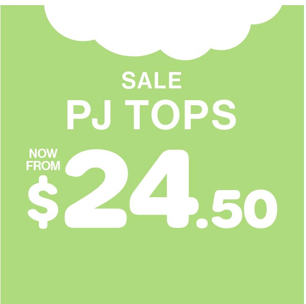 Sale PJ Tops Now From $24.50