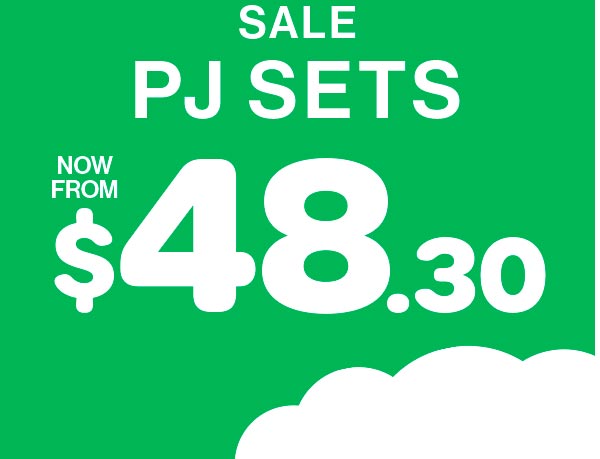 Sale PJ Sets Now From $48.30