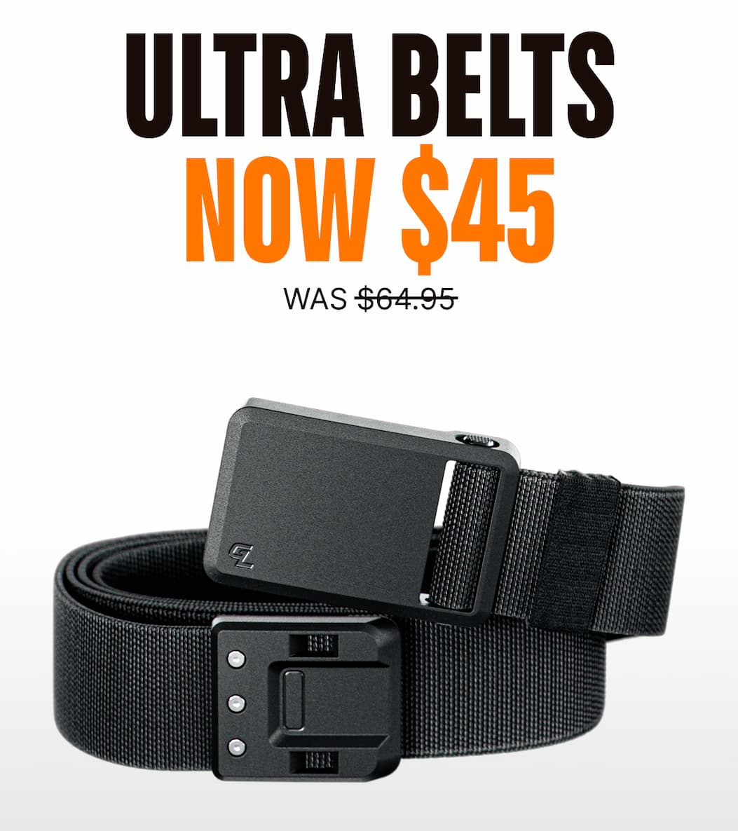 Ultra Belts NOW $45 (was $64.95)