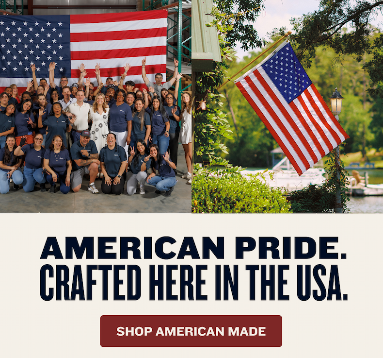 American Pride. Crafted here in the USA