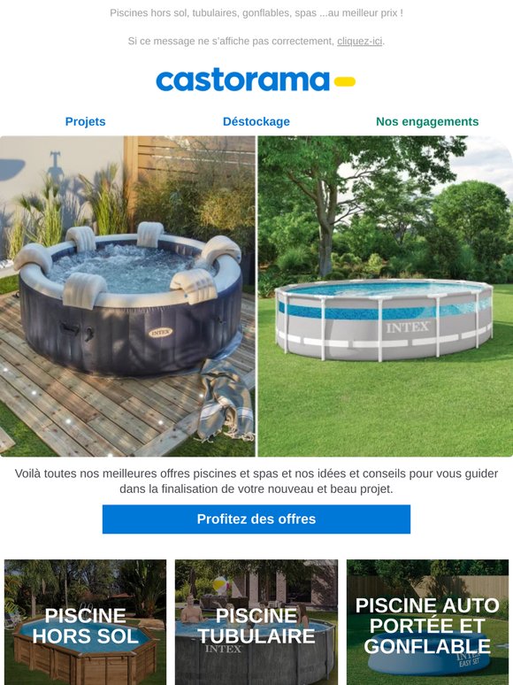 Nos meilleurs bons plans piscines et spas !