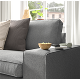KIVIK Sofa, Tibbleby beige/gray