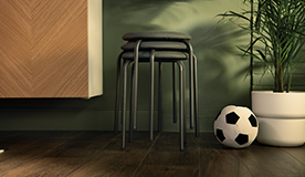 GULTARP Stool, anthracite/Remmarn anthracite 