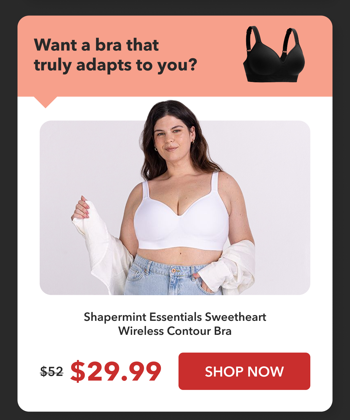 Shop Sweetheart Bra