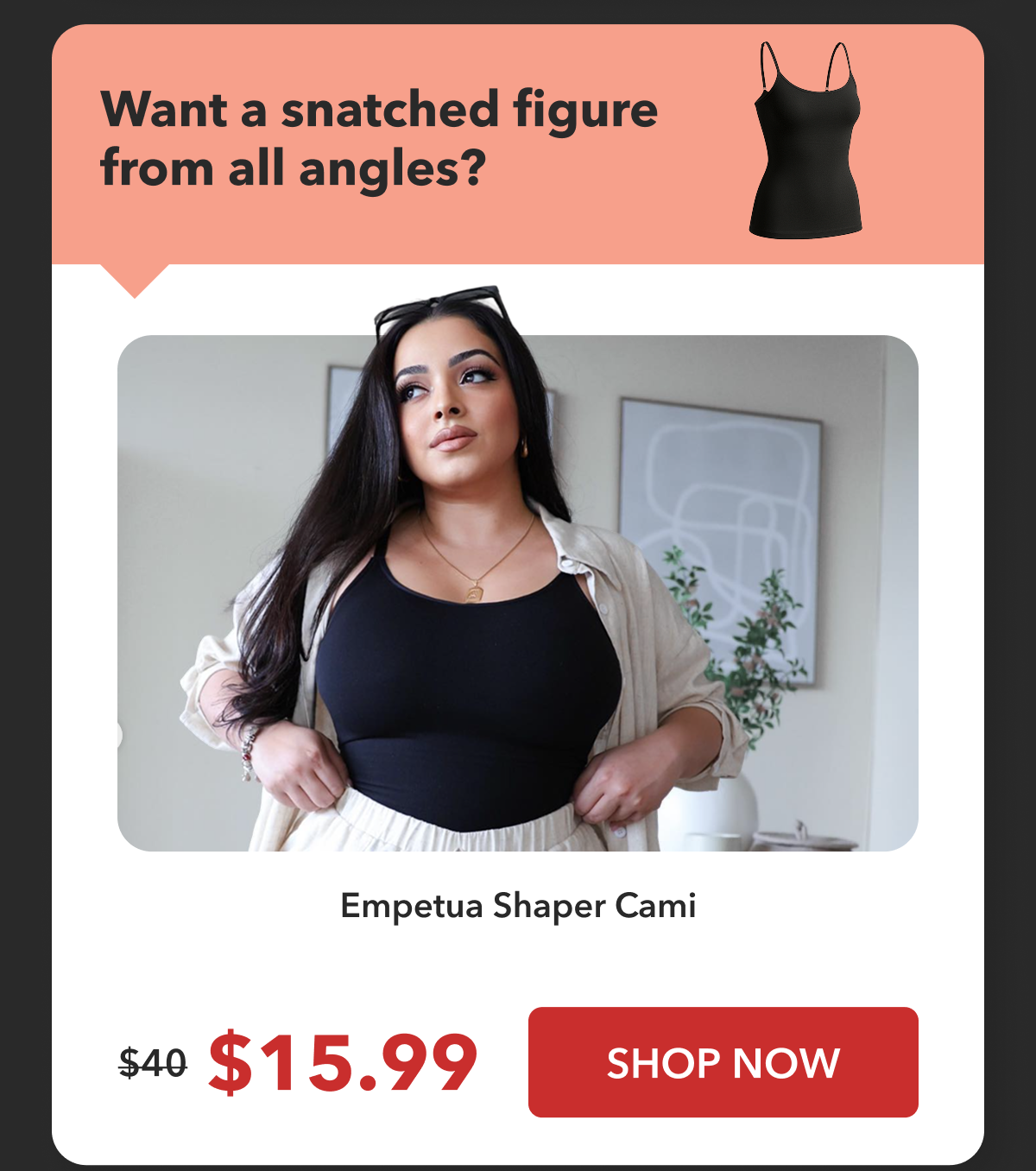 Shop Shaper Cami
