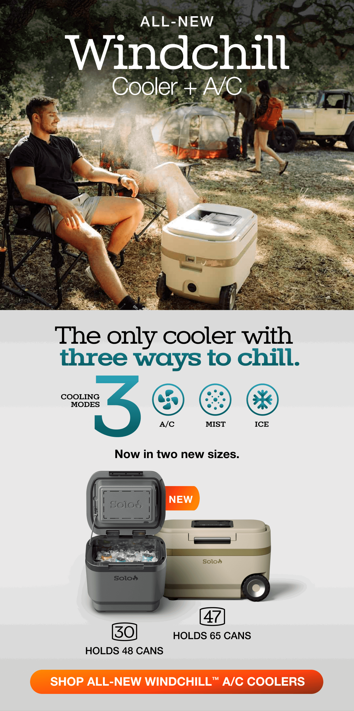 Windchill 47 Cooler + Mobile A/C