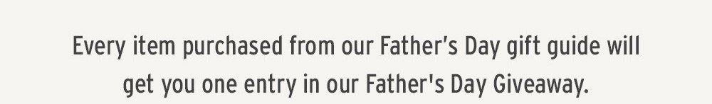 Father's Day Giveaway