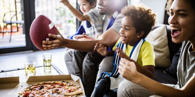 famille pizza