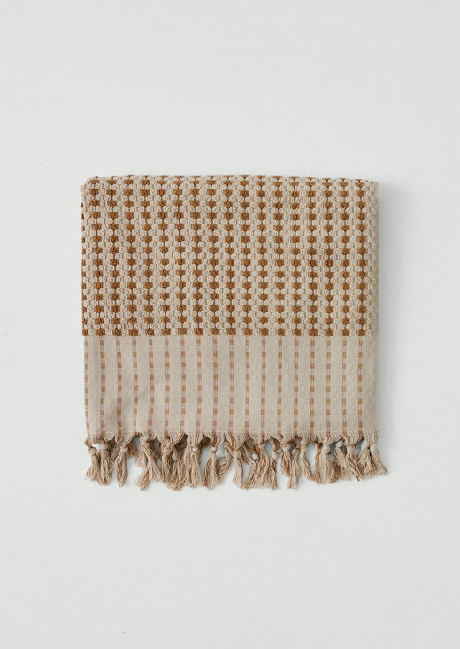 Chickpea Hand Finished Cotton Towel