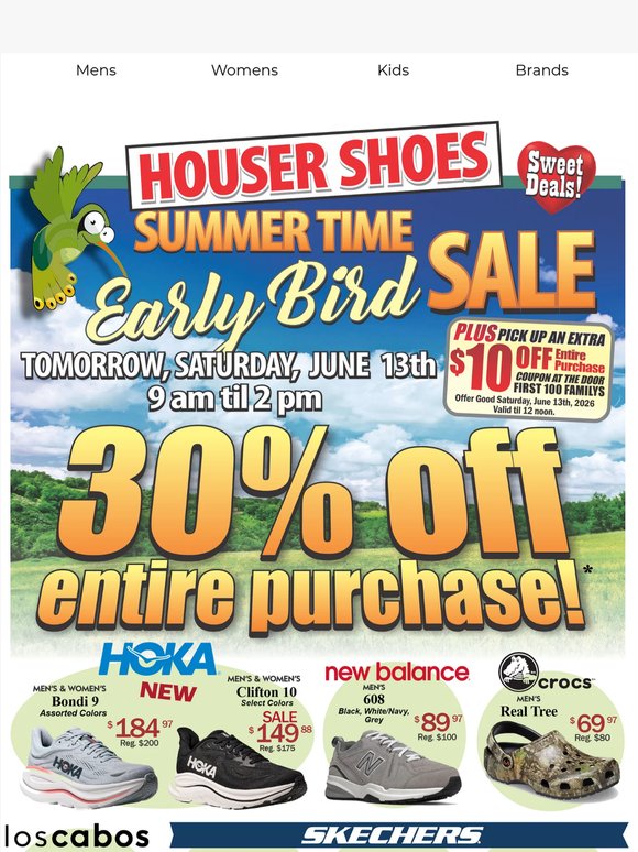 🐦 Happening TOMORROW: 30% Off Early Bird Sale! + $10 Off coupon to the first 100 families! 🐦