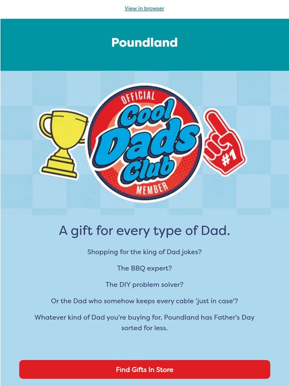 What type of Dad are you buying for?