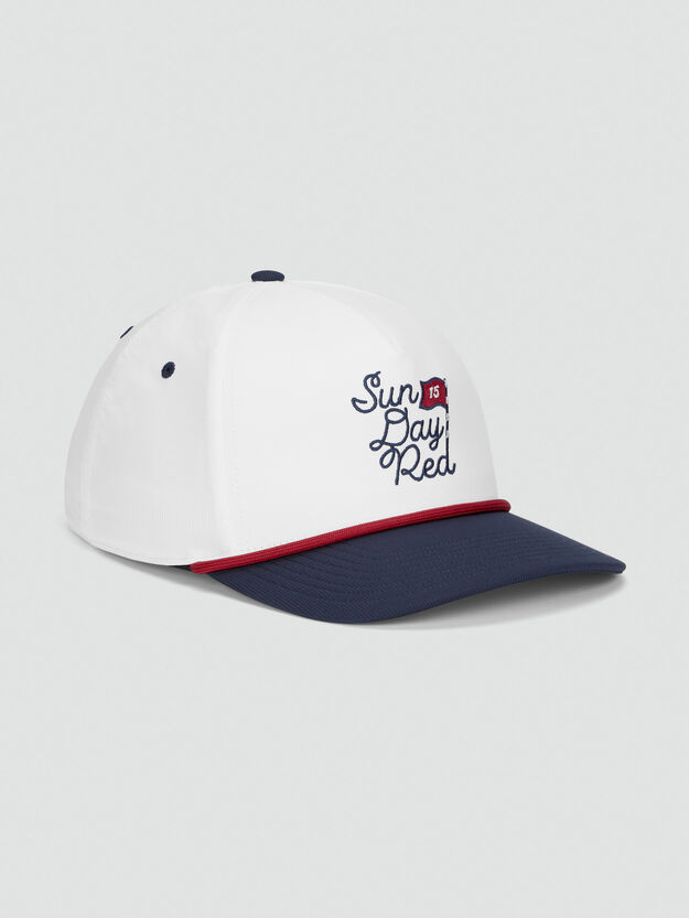 The Cardinal Performance Rope Hat - White