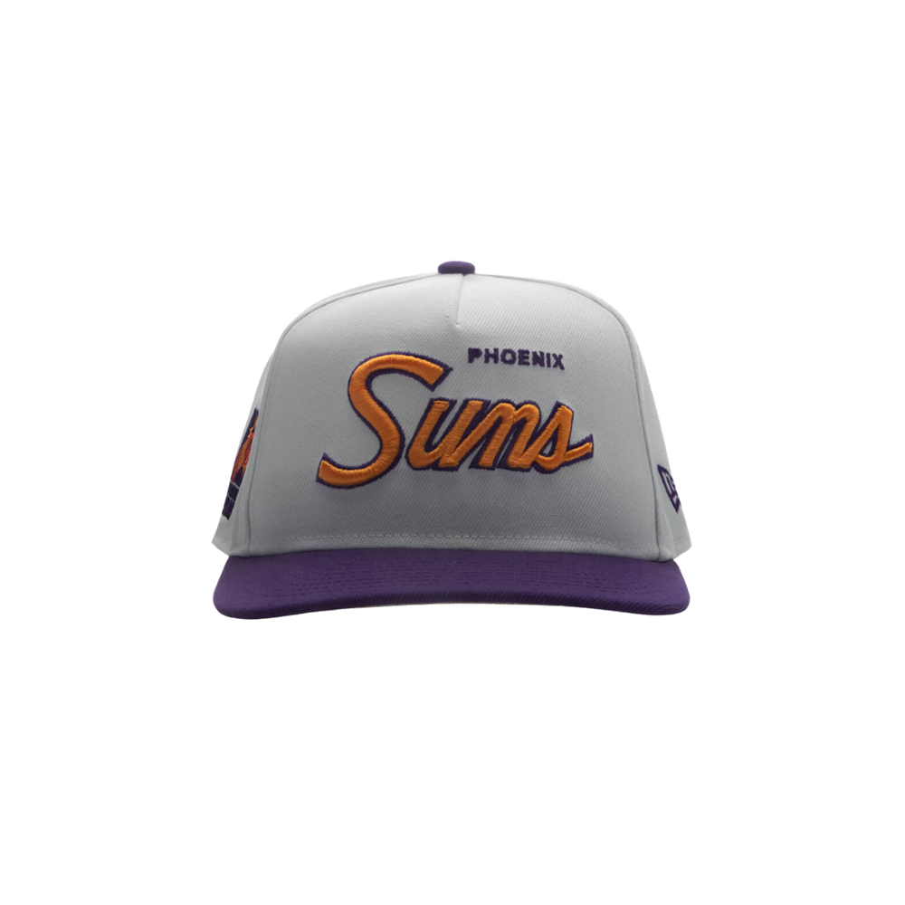 9FIFTY A-Frame Curved Hardwood Classics Script Snapback - Phoenix Suns