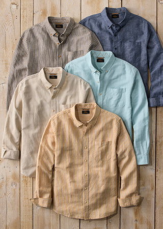 Signature Wharfside Linen Blend Shirt