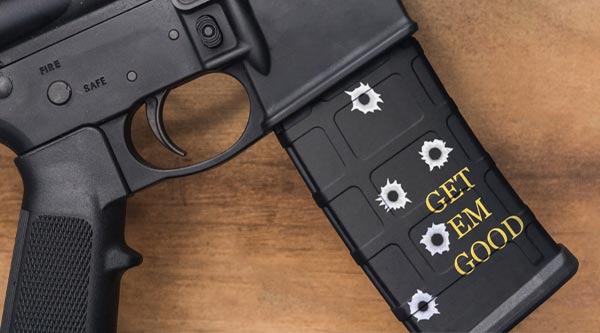 Image of Custom AR-15 Mag Skin