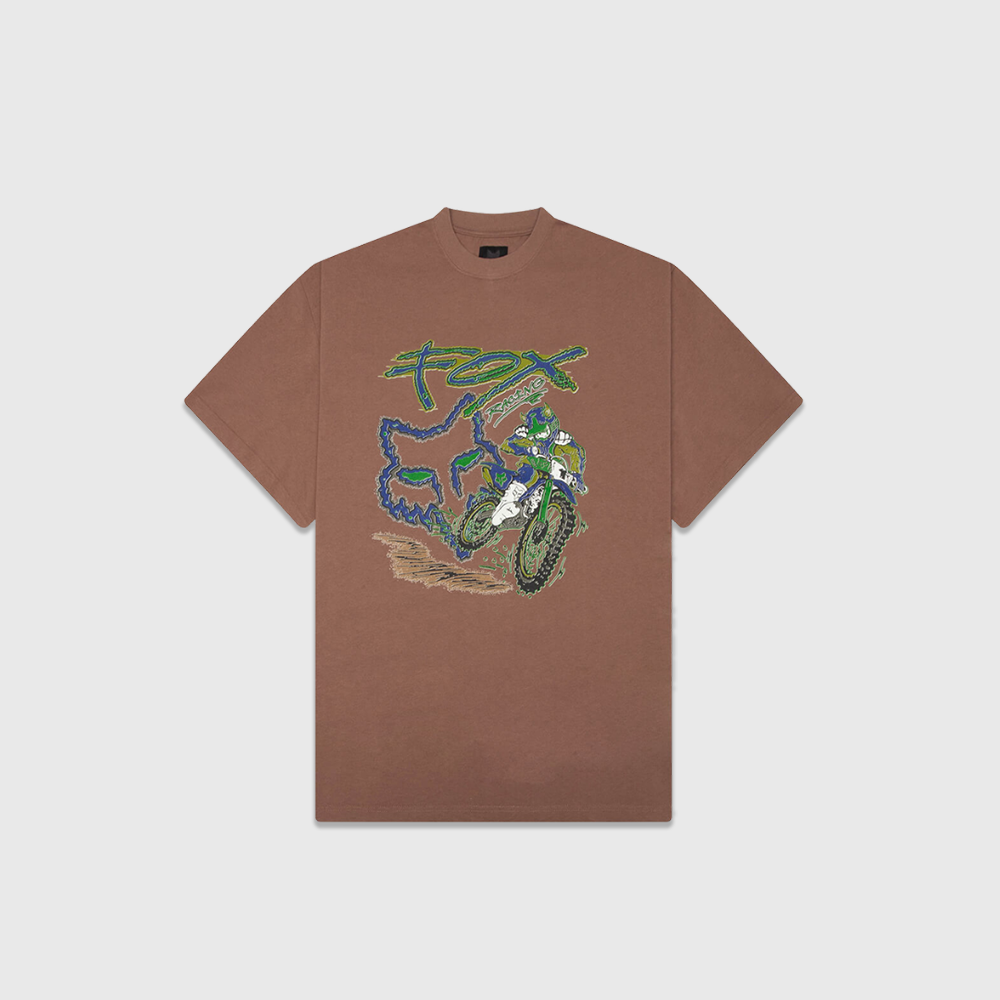 Fox LAB Racing T-Shirt - Brown
