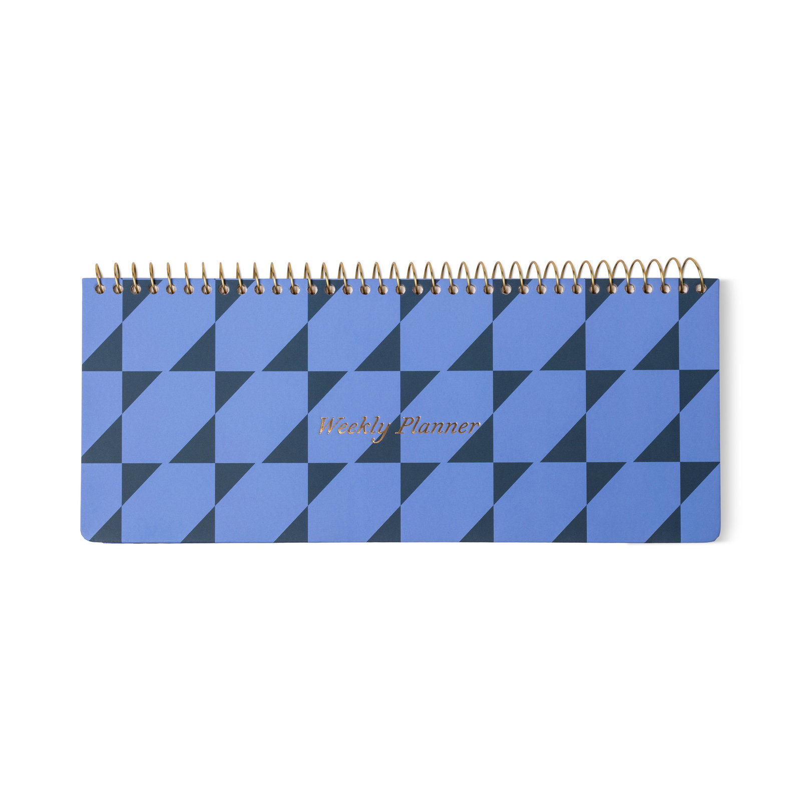Image of Color Block Weekly Planner Pad - Blue + Navy