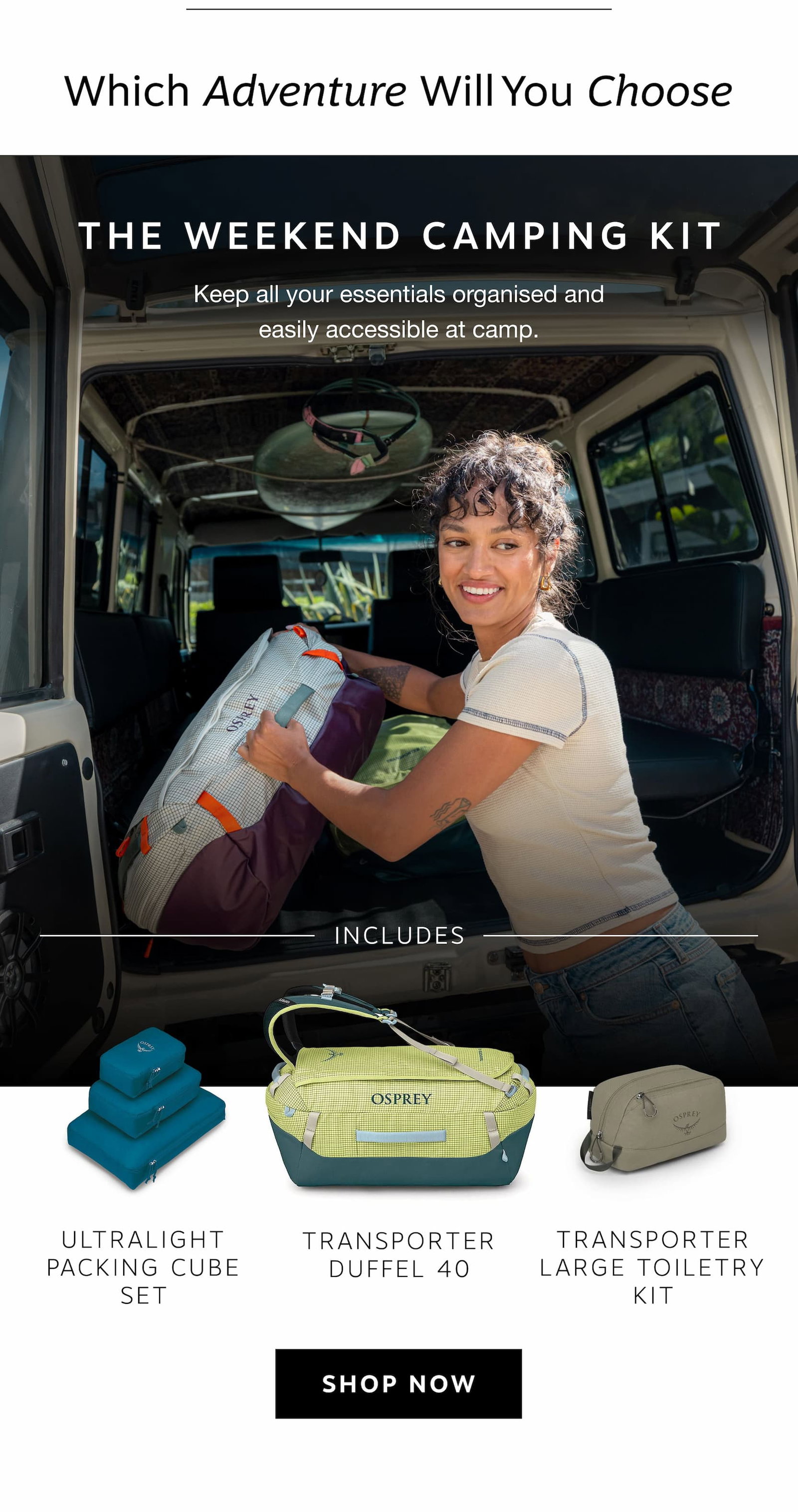 The Weekend Camping Kit