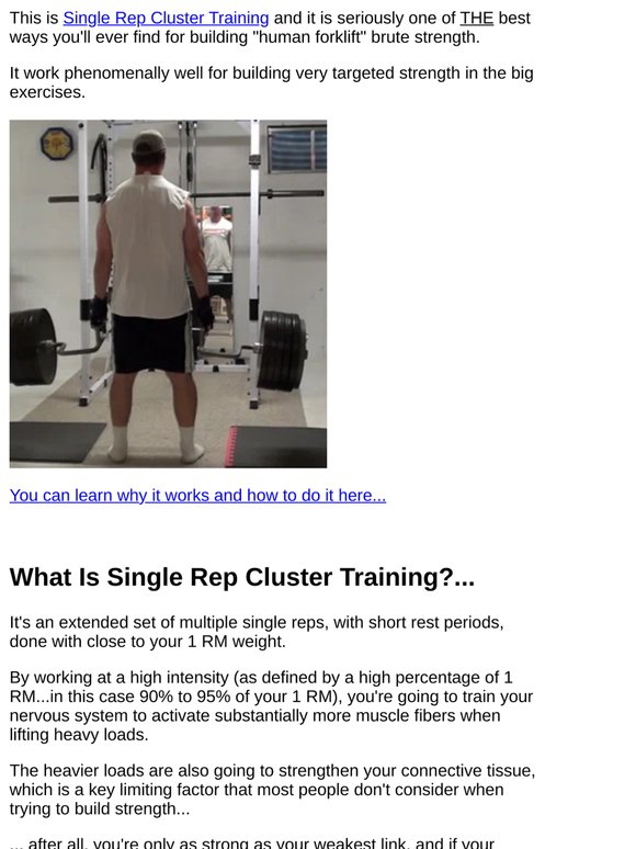 Build HUMAN FORKLIFT strength... (this method is my secret weapon)