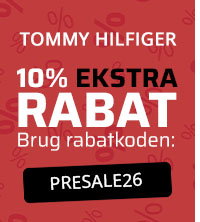 Spar 50% + 10% ekstra på Tommy Hilfiger