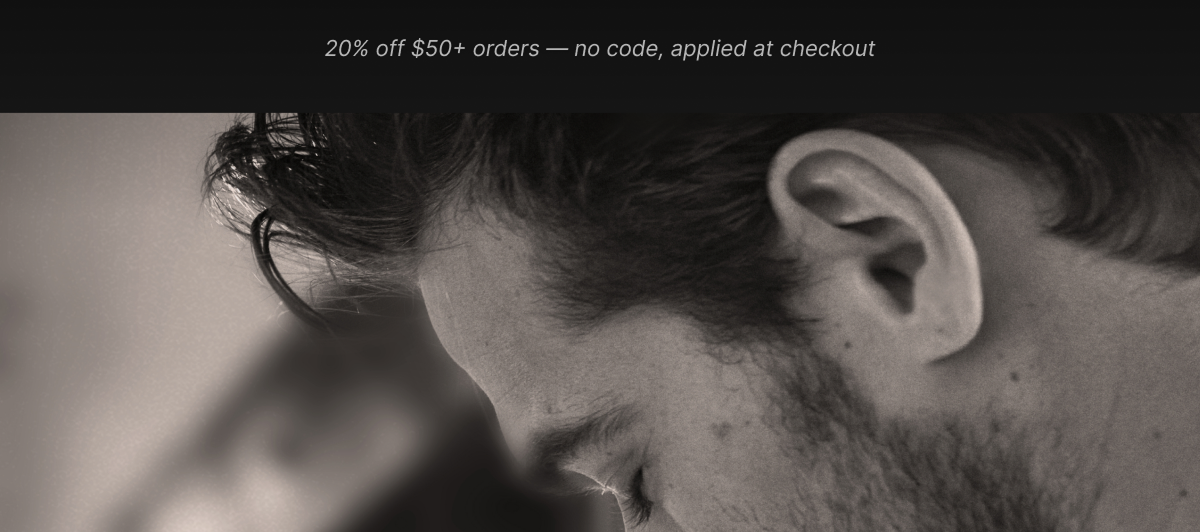 Father's Day, refined: Save 20% on orders $50+