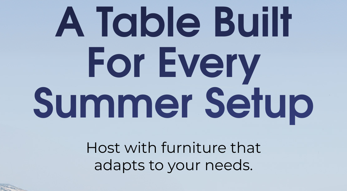 A Table Built For Every Summer Setup