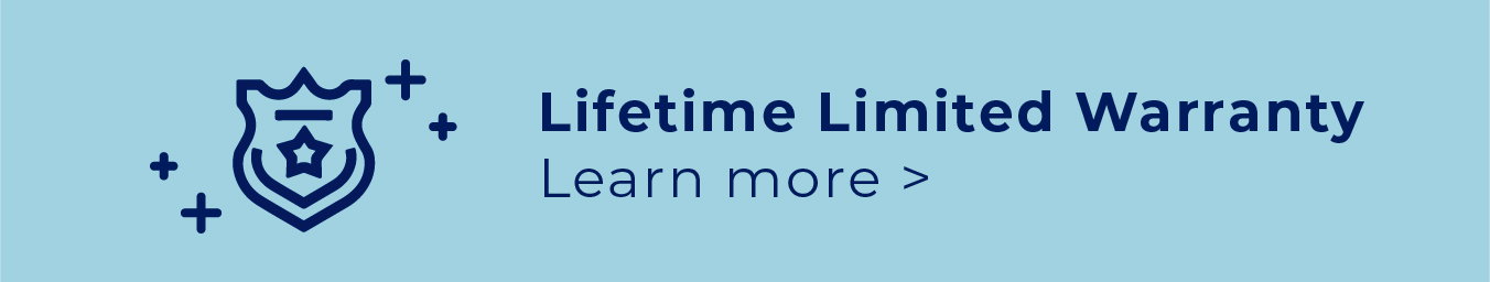 Limited lifetime warranty