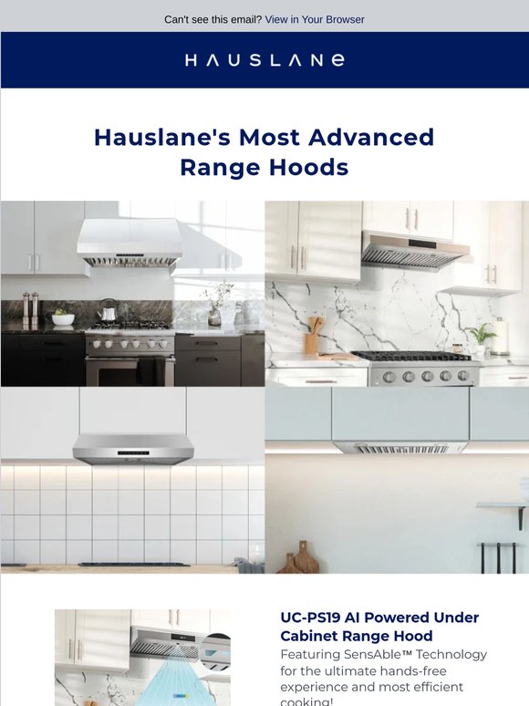 Meet the Smartest Range Hoods in the Kitchen 💡