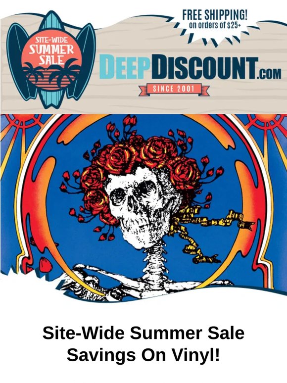 Spin Into Summer with Vinyl Savings