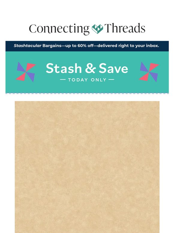 Stash & Save!