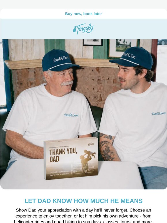 The Best Way to Say Thank You, Dad 🤎