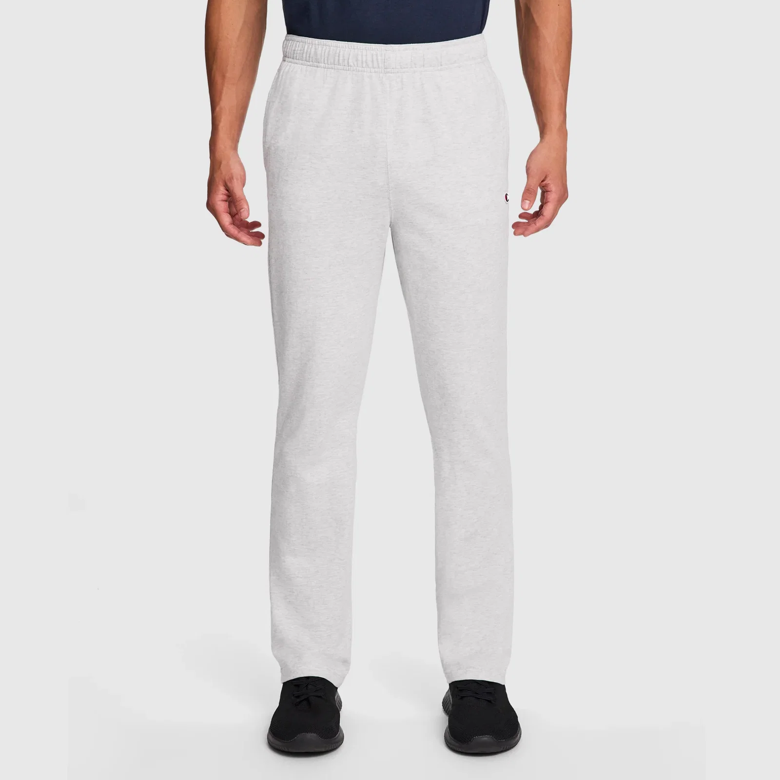 Image of Lightweight Lounge Pants, Open Hem, C Logo