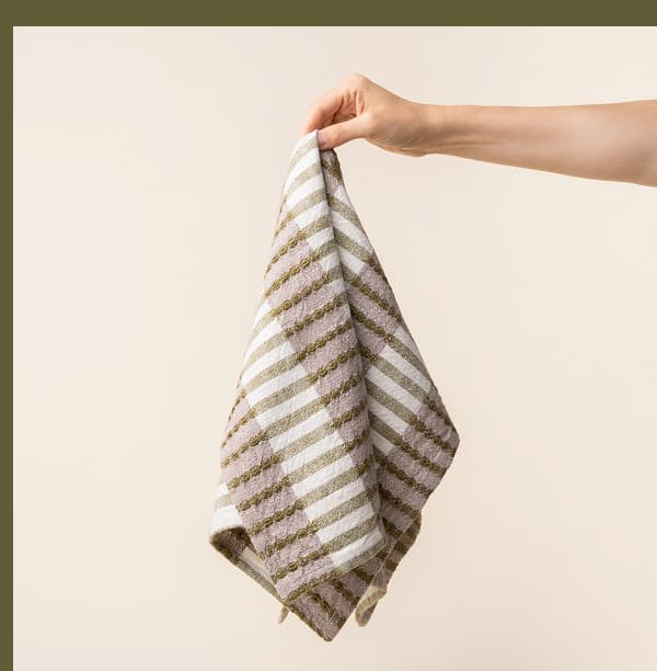 Dual Stripe Kitchen Towel