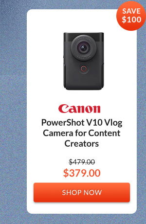 Canon PowerShot V10 Vlog Camera for Content Creators