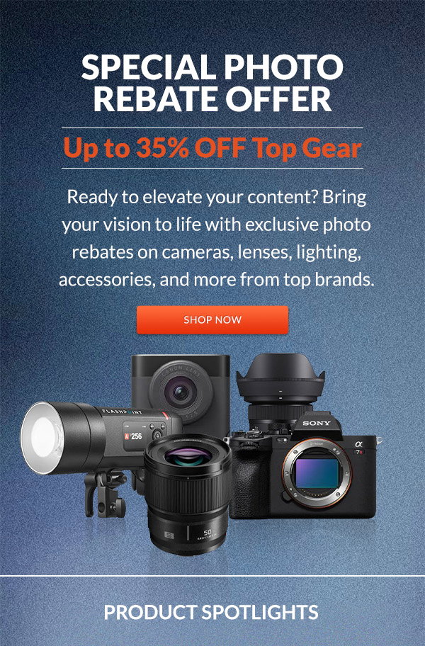 Up to 35% OFF Top Gear | Shop Video Gear