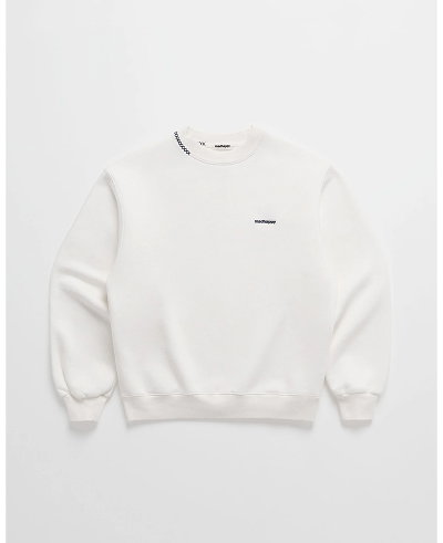 Classics Fleece Crewneck - White