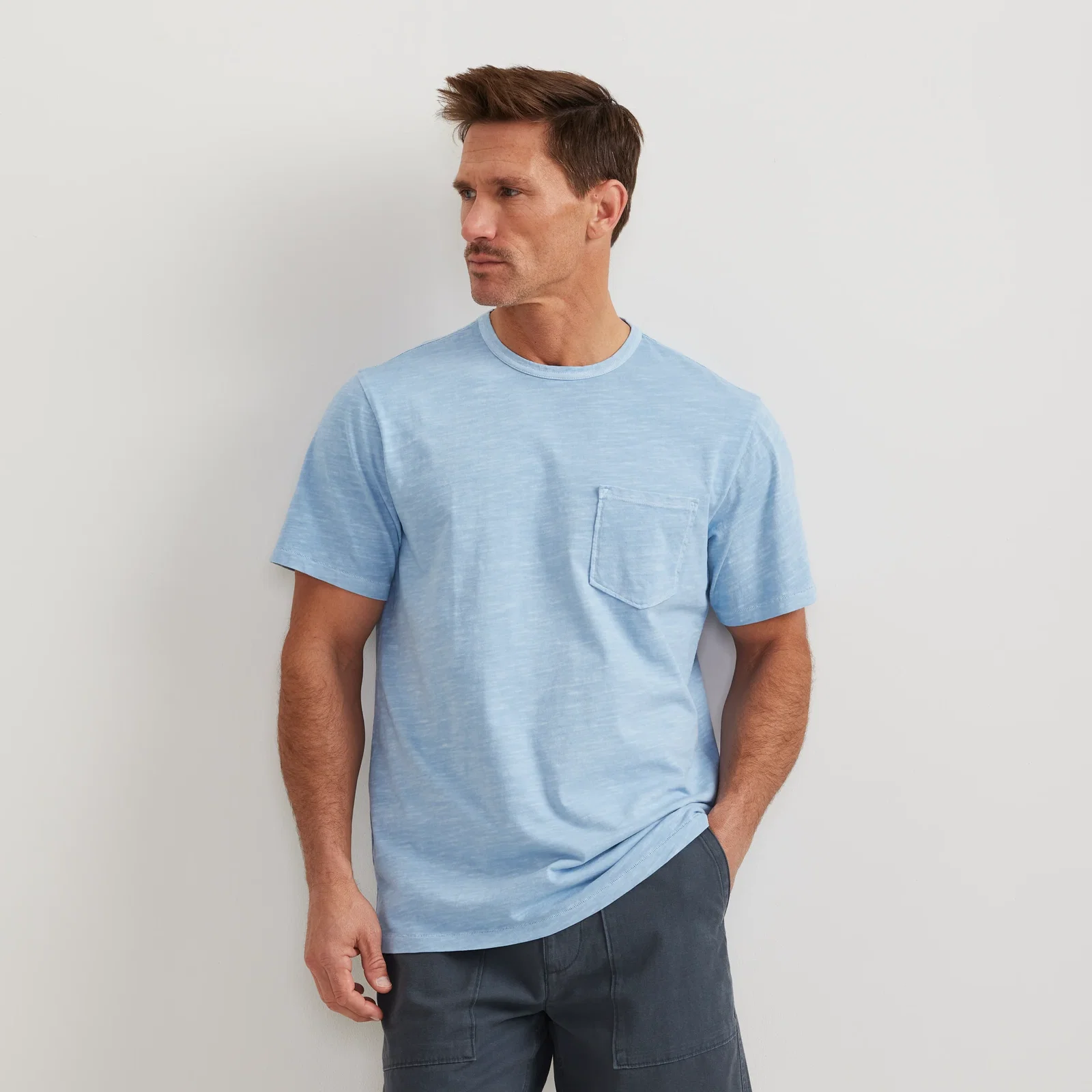 Image of Men's Sunwashed Cotton T-Shirt