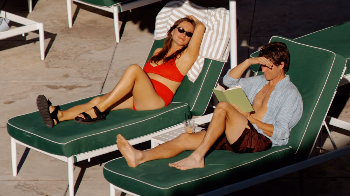 Summer Fridays have begun. Trade the commute for a cabana and let the pool be your office today.