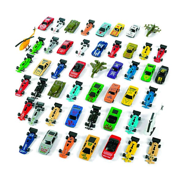 Plastic Toy Cars - 2.5 x 4"